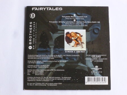 2 Brothers on the 4th Floor - Fairytales (CD Single)
