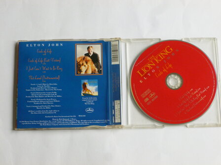 Elton John - The Lion King / Circle of life (Cd Single)