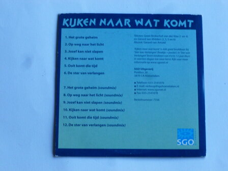 Kijken naar wat komt  Gerard van Amstel (CD SGO)