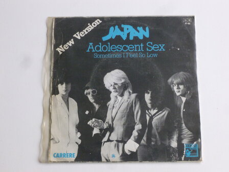 Japan - Adolescent Sex (vinyl single)