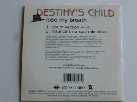 Destiny's Child - Lose my Breath (CD Single)