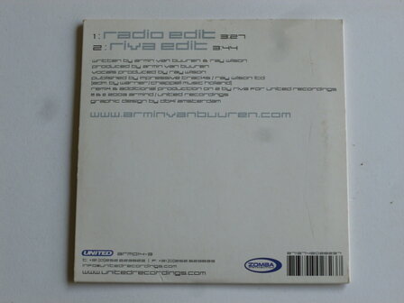 Armin van Buuren feat. Ray Wilson - Yet another day (CD Single)