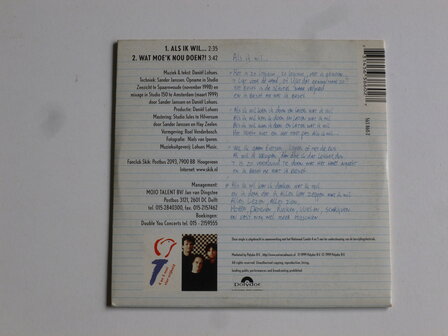 Skik - Als ik wil... (CD Single)