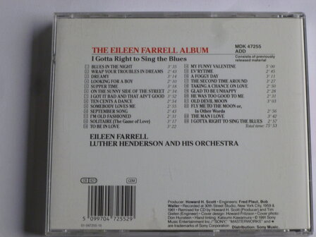 Eileen Farrell - I gotta right to sing the blues