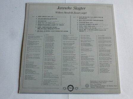 Janneke Slagter - Dank, Heiland, Dank (LP)