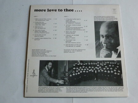 Het Henry Blackmon Koor - More love to thee (LP)