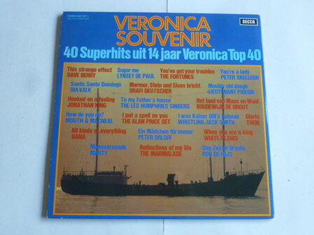 Veronica Souvenir - 40 superhits uit 14 jaar Veronica top 40 (2LP)