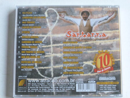 Santanna - O Cantador / 10 Anos de Carreira (nieuw)