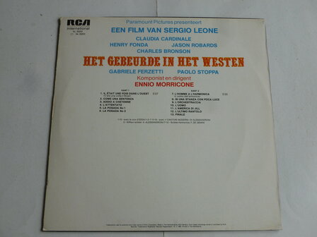 Ennio Morricone - Het Gebeurde in het Westen (LP) NL33203