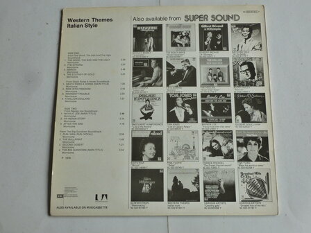 Western Themes Italian Style - Ennio Morricone (LP) 5c02297301
