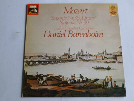 Mozart - Sinfonie nr. 36, nr 39 / Daniel Barenboim (LP)