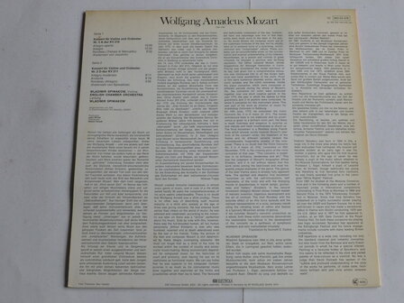 Wladimir Spiwakow spielt Mozart Violin Konzerte 2,5 (LP)