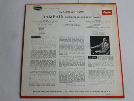 Rameau - Complete Harpsichords works vol. 3 / Robert Veyron-Lacroix (LP)