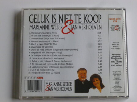 Marianne Weber &amp; Jan Verhoeven - Geluk is niet te koop