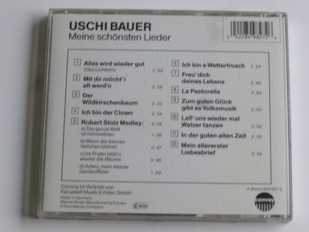 Uschi Bauer - Meine sch&ouml;nsten Lieder