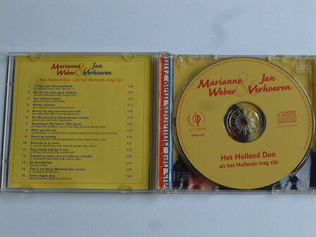 Marianne Weber &amp; Jan Verhoeven - Als het Hollands mag zijn