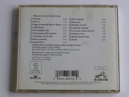 How to succeed in Business without really trying - Original Broadway Cast Recording