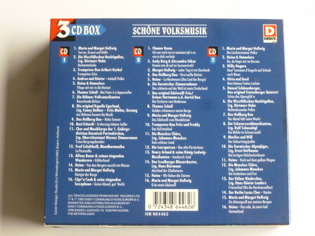 Sch&ouml;ne Volksmusik - various artists (3 CD)