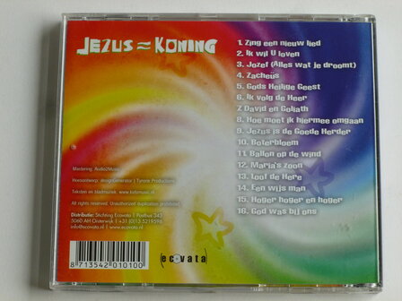 Jezus = Koning / vrolijke kinderliedjes