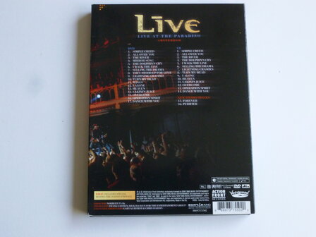 Live - Live at the Paradiso, Amsterdam ( CD + DVD)