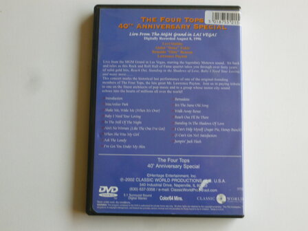 The Four Tops - Live from the MGM Grand, Las Vegas (DVD)