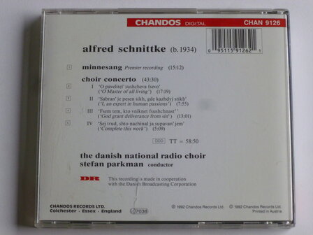 Schnittke - Choir Concerto , Minnesang / Stefan Parkman