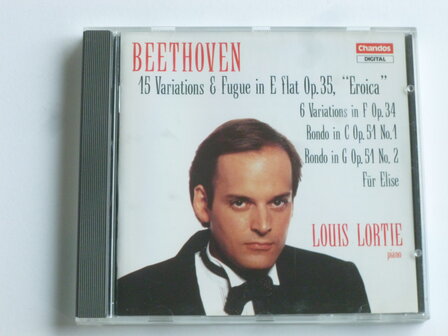 Beethoven - 15 variations &amp; fugue / Louis Lortie