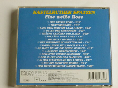 Kastelruther Spatzen aus sudtirol - Eine weisse Rose
