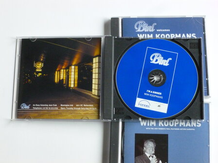 Bird welcomes Wim Koopmans - Not Alone + i"m  a singer + L.O.V.E (3 CD)