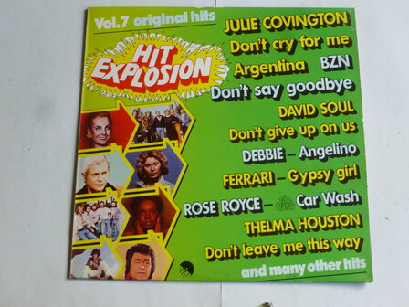 Hit Explosion - Vol.7 original hits (LP)