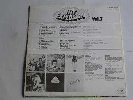 Hit Explosion - Vol.7 original hits (LP)