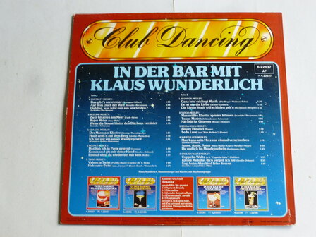 Club Dancing - In der Bar mit Klaus Wunderlich (LP)