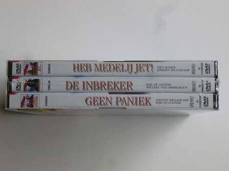 Johnny &amp; Rijk - Geen Paniek, De Inbreker, Heb Medelij Jet (3 DVD) Nieuw