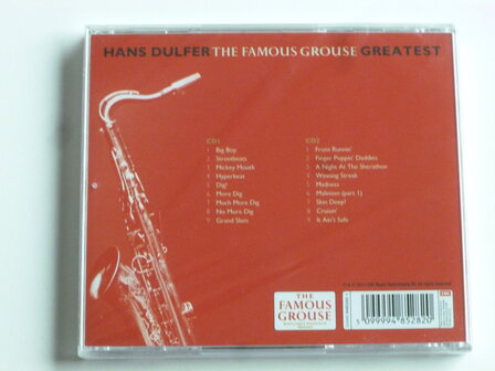 Hans Dulfer - The Famous Grouse / Greatest (2 CD) Nieuw