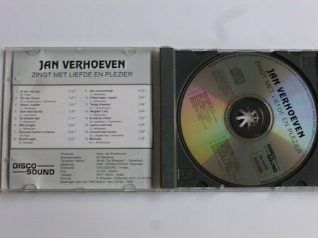 Jan Verhoeven zingt met liefde en plezier