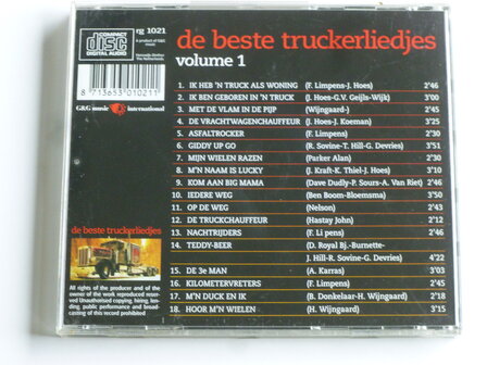 De Beste Truckerliedjes - volume 1