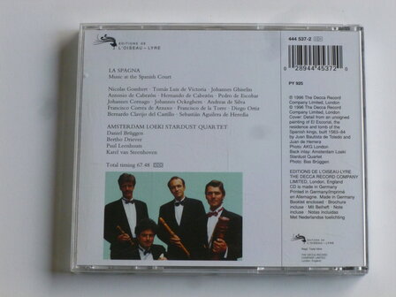 La Spagna - Music at the Spanish Court / Amsterdam Loeki Stardust Quartet