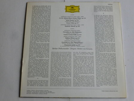 An der sch&ouml;nen blauen Donau - Herbert von Karajan (LP) 139014