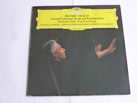 Richard Strauss - Vier letzte Lieder / Janowitz, Herbert von Karajan (LP)