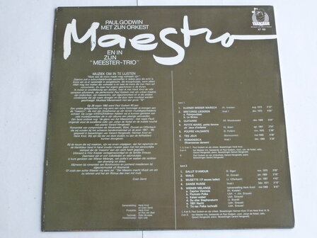 Paul Godwin met zijn Orkest - Maestro (LP) et 153