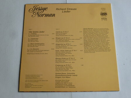 Jessye Norman - Richard Strauss Lieder (LP) 729250
