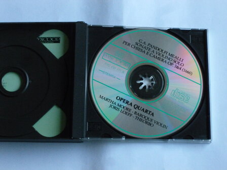 G.A. Pandolfi Mealli - Sonate a violino / Martha Moore, Joris Loeff