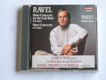 Ravel - Piano Concerto / Louis Lortie, Fr&uuml;hbeck de Burgos