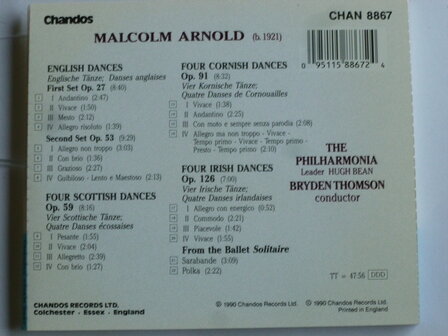 Arnold - Dances / The Philharmonia Bryden Thomson