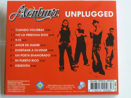 Aventura - Unplugged