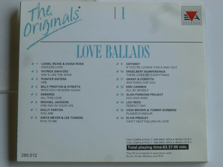 The Originals 1 - Love Ballads