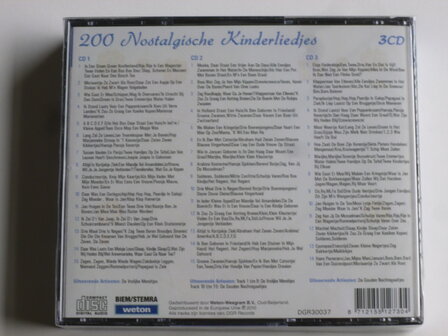 200 Nostalgische Kinderliedjes (3 CD)