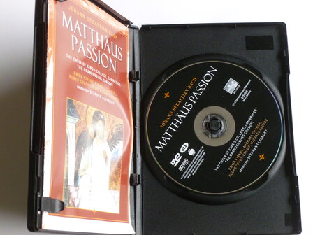 Bach - Matth&auml;us Passion / Emma Kirkby, Stephan Cleobury (DVD)