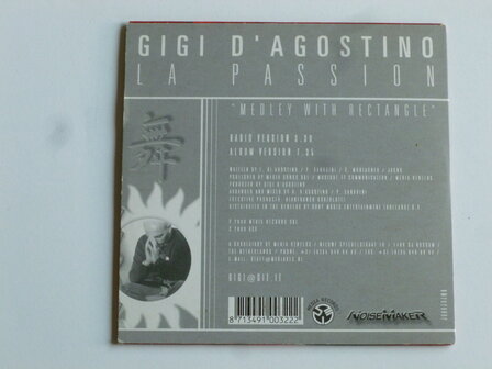 Gigi D' Agostino - La Passion (CD Single)