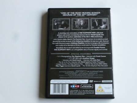 The Elephant Man - David Lynch, Anthony Hopkins, John Hurt (2 DVD) niet Nederl. ondert.
